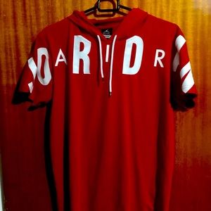 Jordan t-shirt with hood large